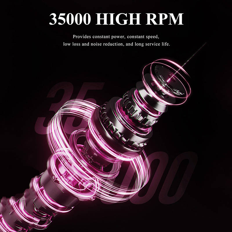 Beakey Electric Nail Grinding Set Professional Nail File Kit for Nail Artists DIY-White