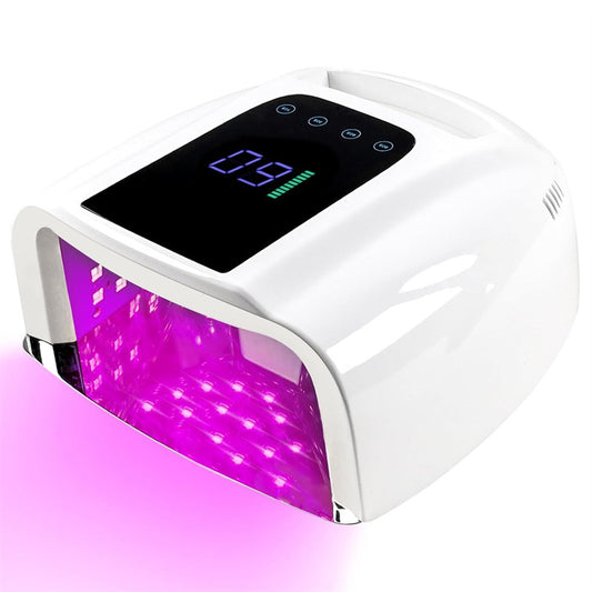 Beakey UV LED Nail Lamp Auto Sensor Gel Nail Dryer for Home Salon DIY Manicure-White