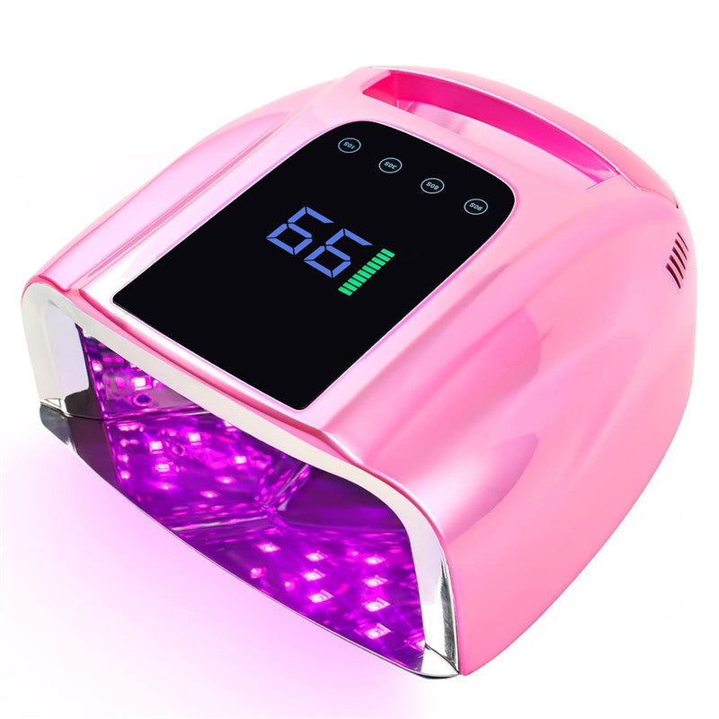 Beakey UV LED Nail Lamp Auto Sensor Gel Nail Dryer for Home Salon DIY Manicure-Pink