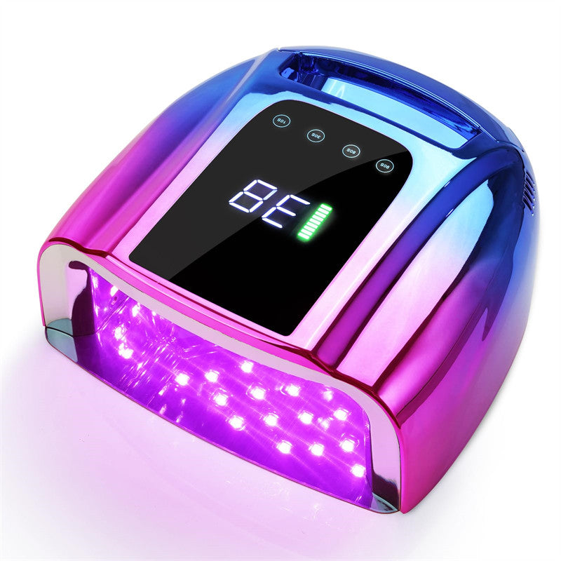 Beakey UV LED Nail Lamp Auto Sensor Gel Nail Dryer for Home Salon DIY Manicure-Blue
