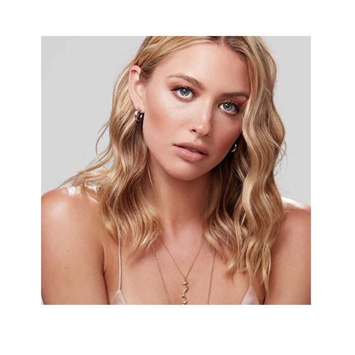 Beakey Silver Hoop Earrings for Women Lightweight Open Hoops