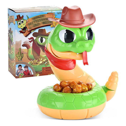 Beakey Electric Rattlesnake Toys for Party Induction Trigger Prank Games