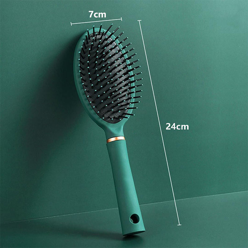Beakey Oval Air Cushion Comb Anti Static Detangling Brush Fashionable Massage Brush for All Hair Types Styling