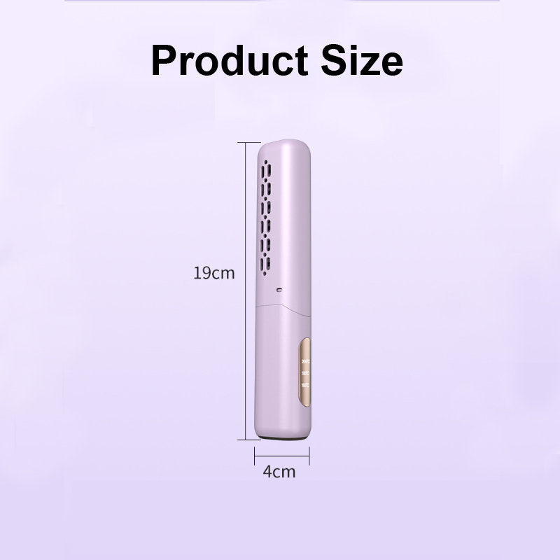 Beakey Cordless Hair Straightener 30s Fast Heating with LCD Display-Purple