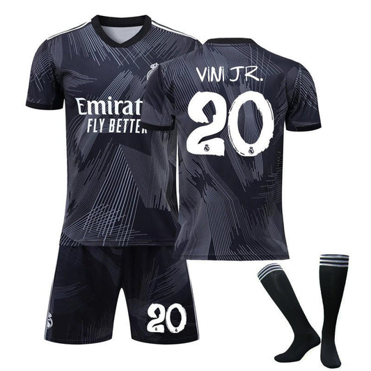 Beakey VINI JR #20 Real Madrid 120th Anniversary Y3 Joint 22/23 Jersey Kit for Adult Kids