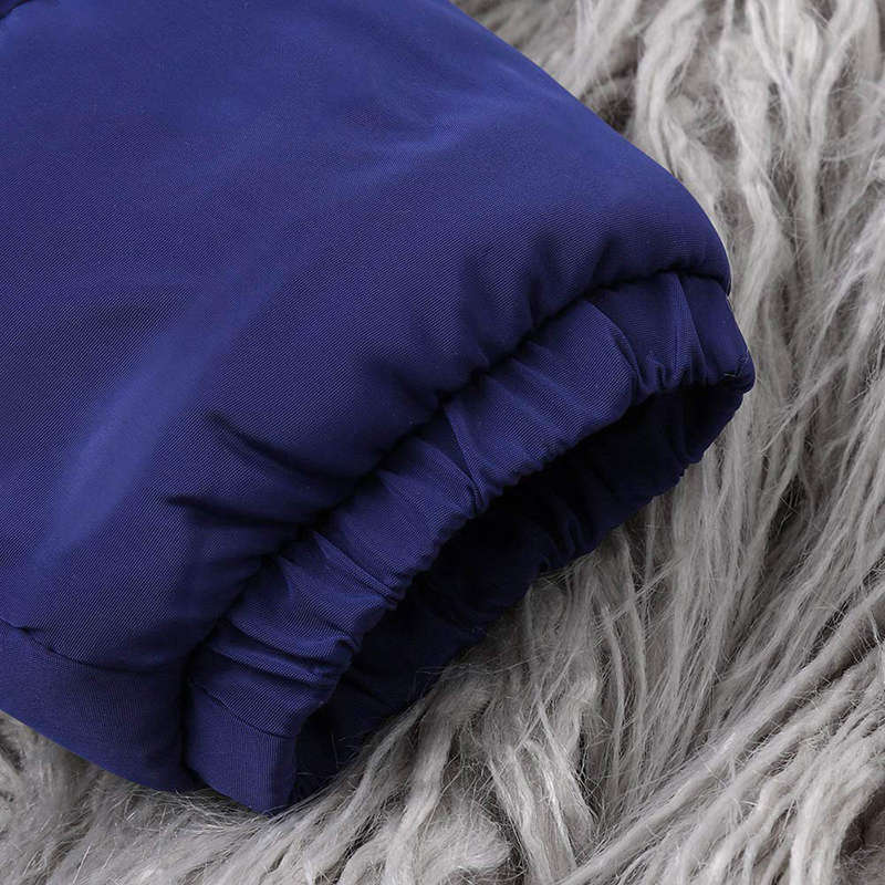 Beakey Newborn Snowsuits with Removable Hood Warm Padded Coat Winter-Dark Blue