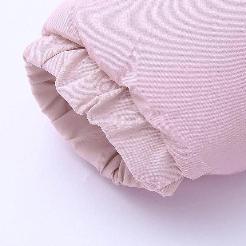 Beakey Newborn Snowsuits with Removable Hood Warm Padded Coat Winter-Pink