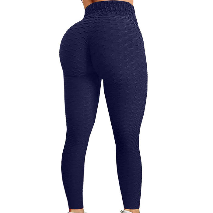Beakey Women's High Waist Yoga Pants Leggings - Navy