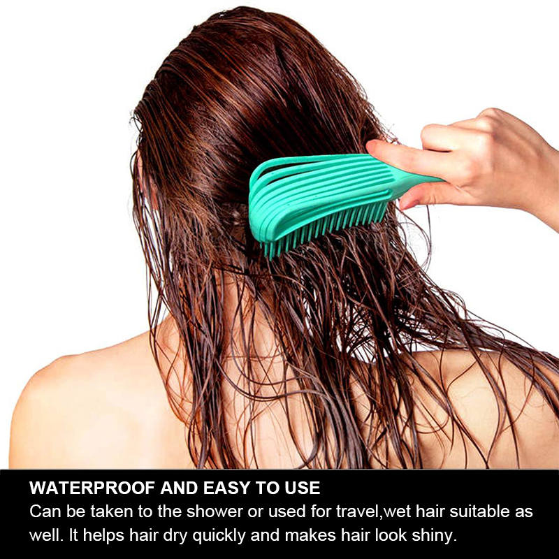 Beakey 3Pcs Detangling Brush for Afro American/African Textured 3a to 4c Kinky Scalp Massaging Knot Remover Comb-SetA