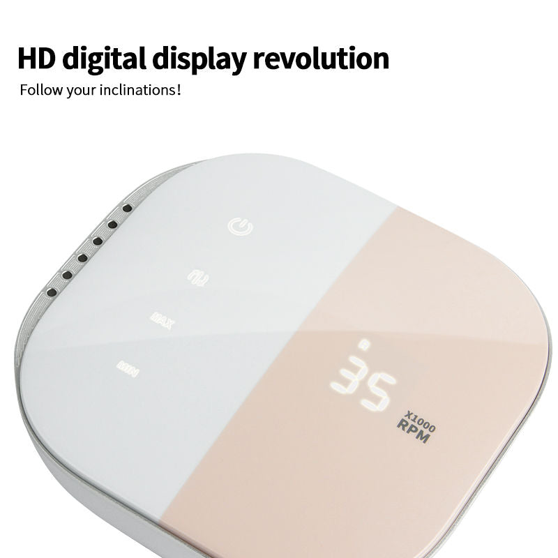 Beakey Electric Nail Drill Machine Set 35000RPM Rechargeable-Pink