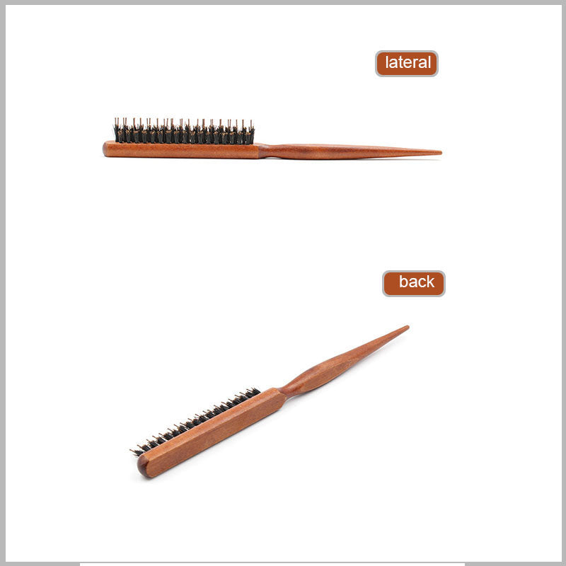 Beakey Teasing Hair Brush for Women with Rat Tail Pick for Hair Sectioning