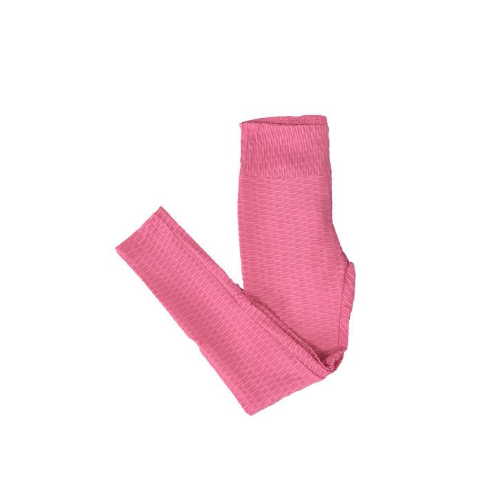Beakey Women's High Waist Yoga Pants Leggings - Rose