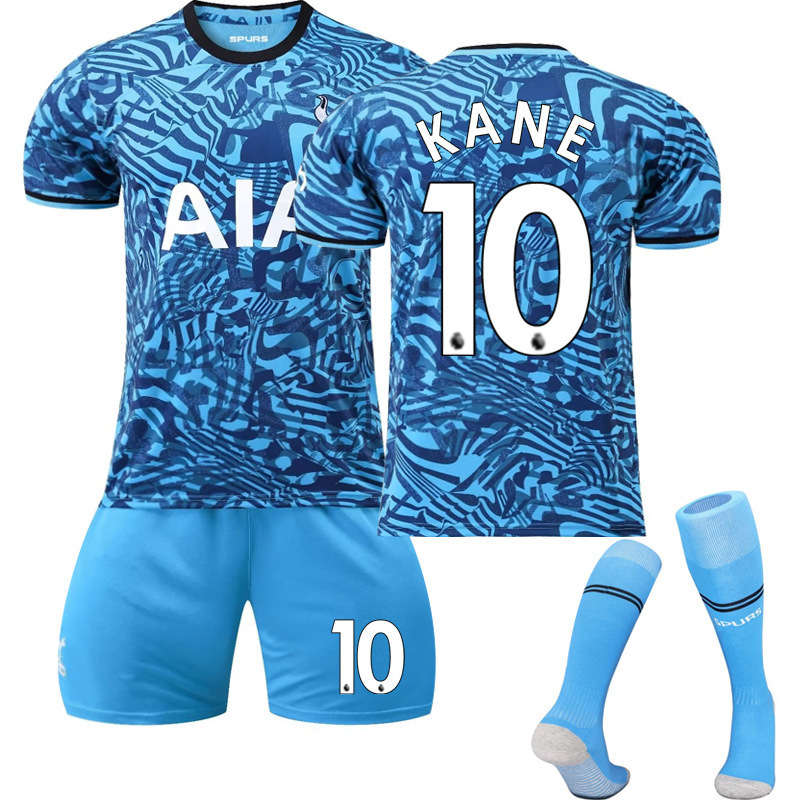 Beakey Hotspur F.C. Second Away Jersey 2022-23 KANE #10 Soccer Jersey Kids Adult Jersey Kits