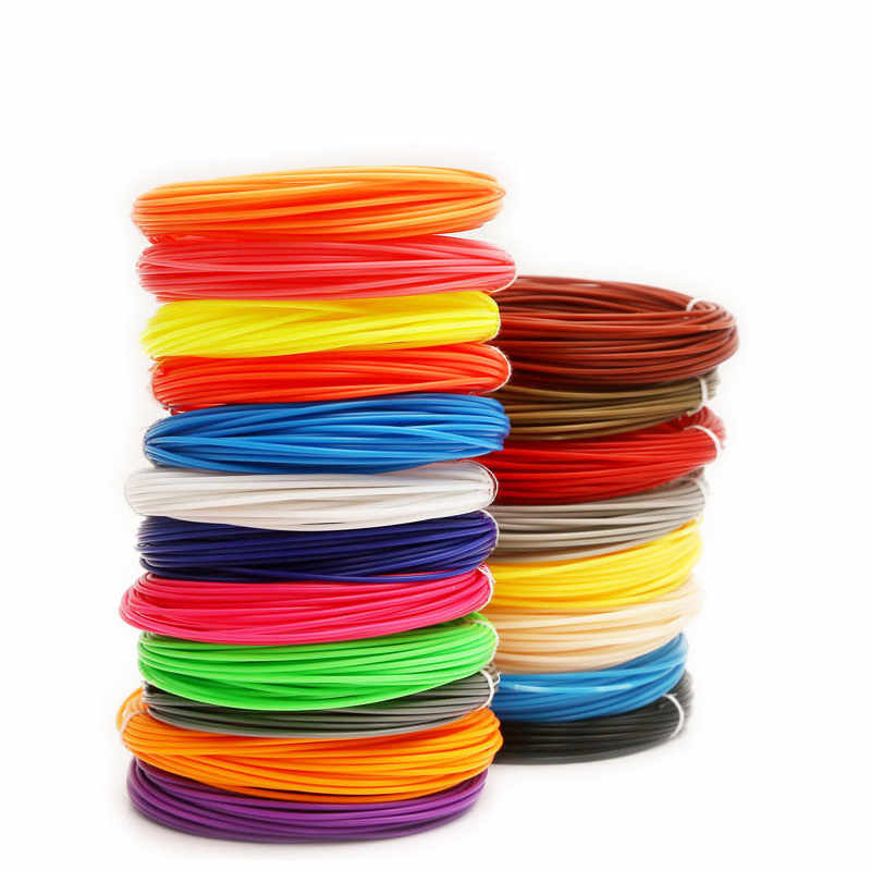 Beakey 100m 3D Printing Pen PCL Filament 1.75mm Each Color 5m Random Color 1
