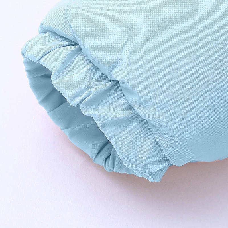 Beakey Newborn Snowsuits with Removable Hood Warm Padded Coat Winter-Sky Blue