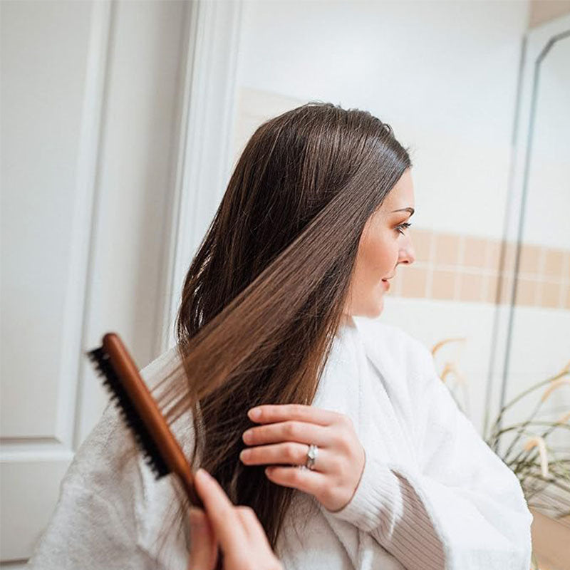 Beakey Teasing Hair Brush for Women with Rat Tail Pick for Hair Sectioning