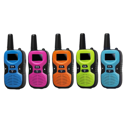 Beakey 5 Pcs Kids Walkie Talkies Rechargeable Long Range Camping Toys