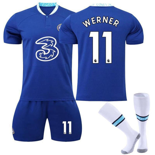 Beakey WERNER #11 Chelsea Home Jersey 2022/23 Soccer Jersey Kit For Adult Kids