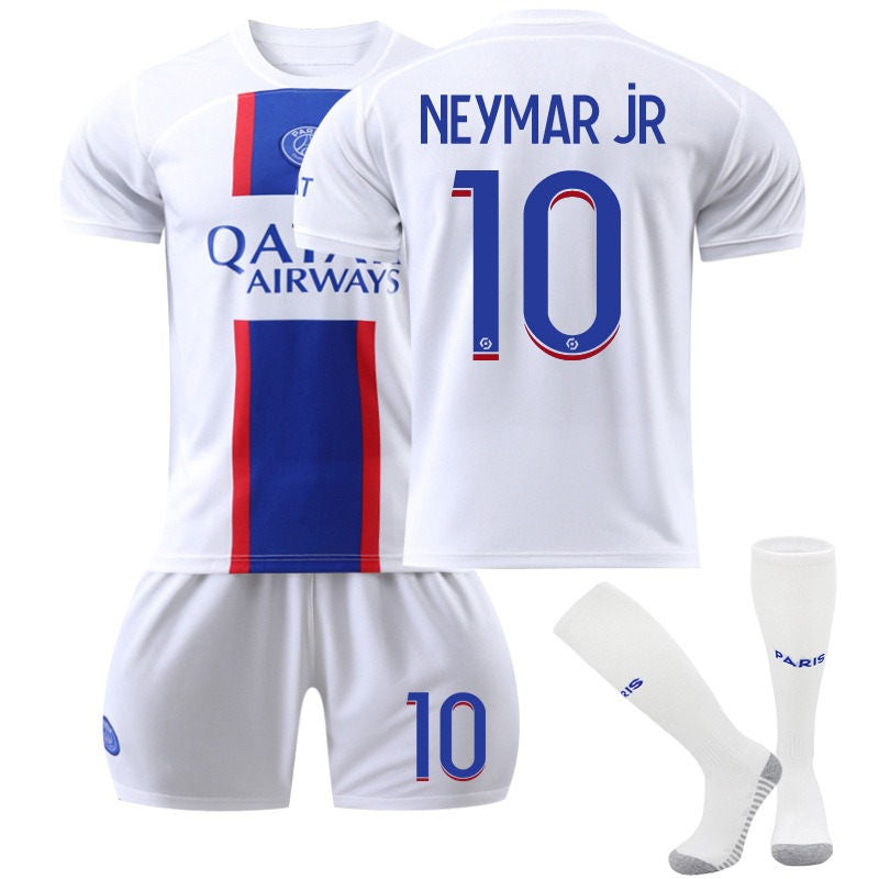 Beakey NEYMAR JR #10 Paris F.C Second Away Jersey 2022/23 Soccer Jersey Kit Football T-shirt Set For Adult Kids