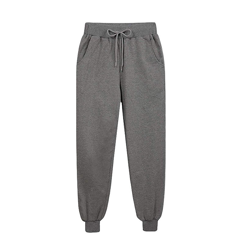 Beakey Womens Warm Sweatpants Sherpa Lined Winter Athletic Jogger Pants-Dark Grey