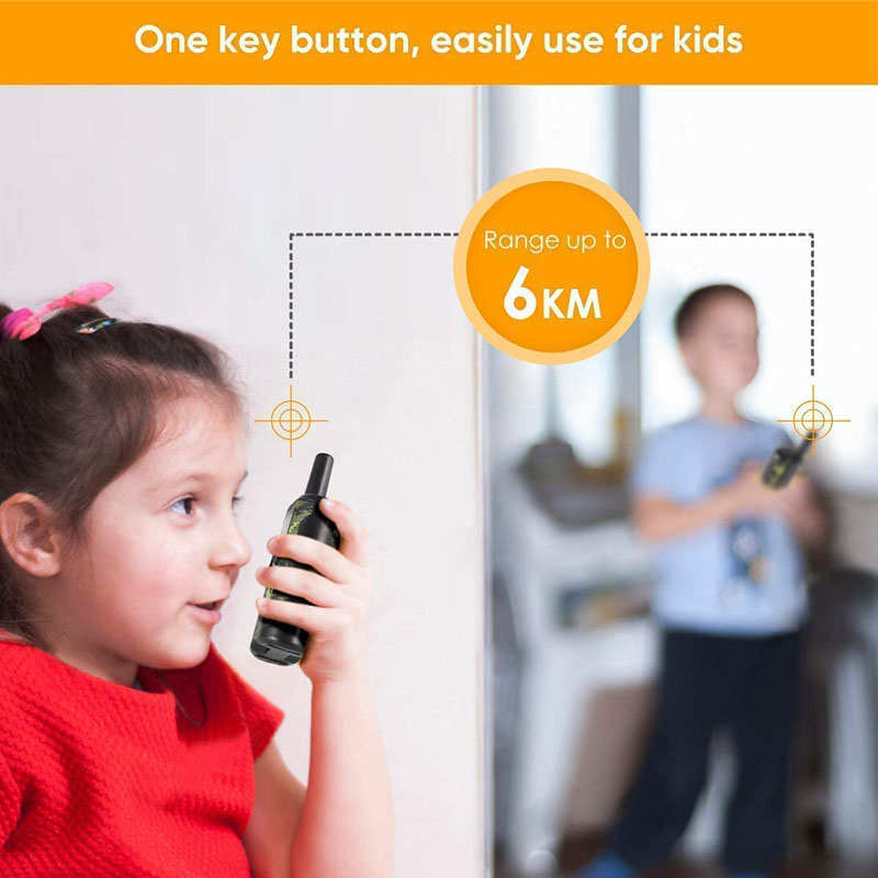 Beakey 2 Pcs Walkie Talkies for Kids 3 Miles Long Range fit Adventure Game