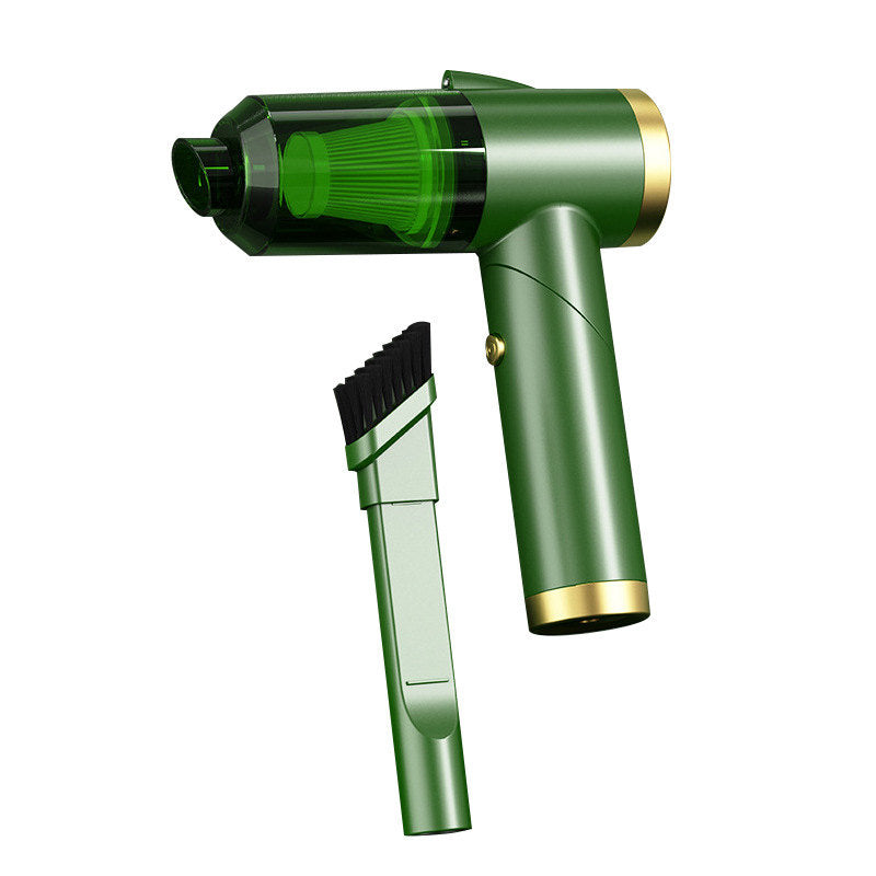 Beakey 9000Pa Wireless Foldable Handheld Car Vacuum-Green