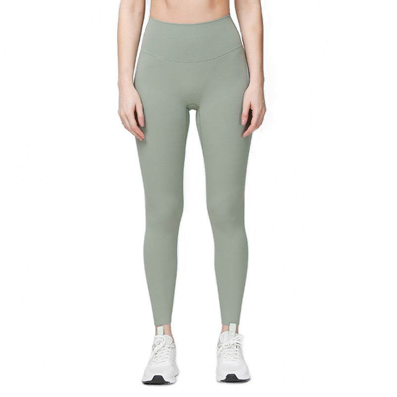 Beakey Womens Yoga Pants Breathable Naked Feeling Fitness Leggings-Green