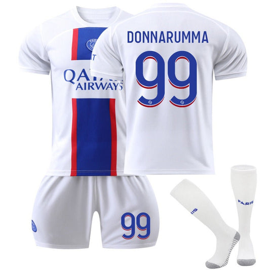 Beakey DONNARUMMA #99 Paris F.C Second Away Jersey 2022/23 Soccer Jersey Kit Football T-shirt Set For Adult Kids