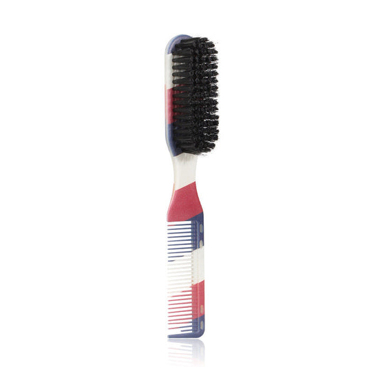 Beakey 2 in 1 Hair Brush Comb Dual Heads Hairdressing Tools for Men-StripeA