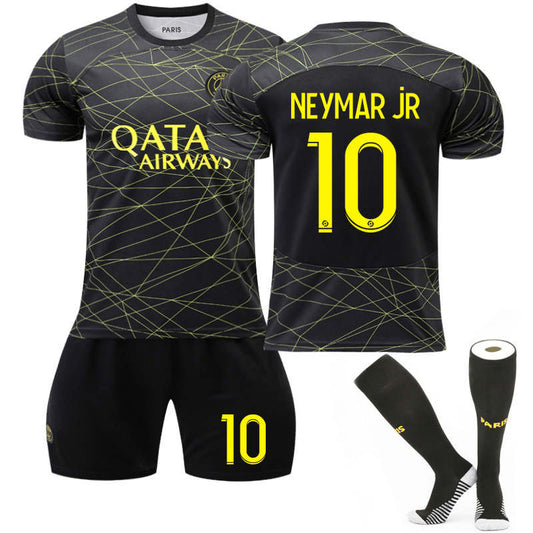 Beakey Paris Third Away Jersey 2022-23 NEYMAR jR #10 Soccer Jersey Kids Adult 3-Pieces Jersey Kits