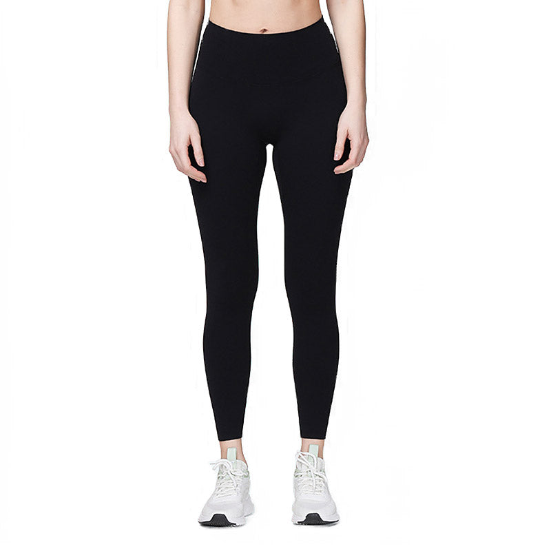 Beakey Womens Yoga Pants Breathable Naked Feeling Fitness Leggings-Black
