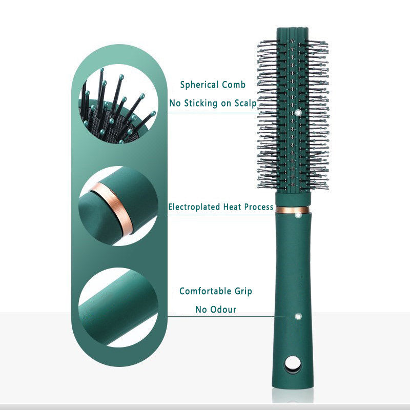 Beakey Round Hair Brush Roll Comb Anti Static Fashionable Massage Brush for All Hair Types Styling