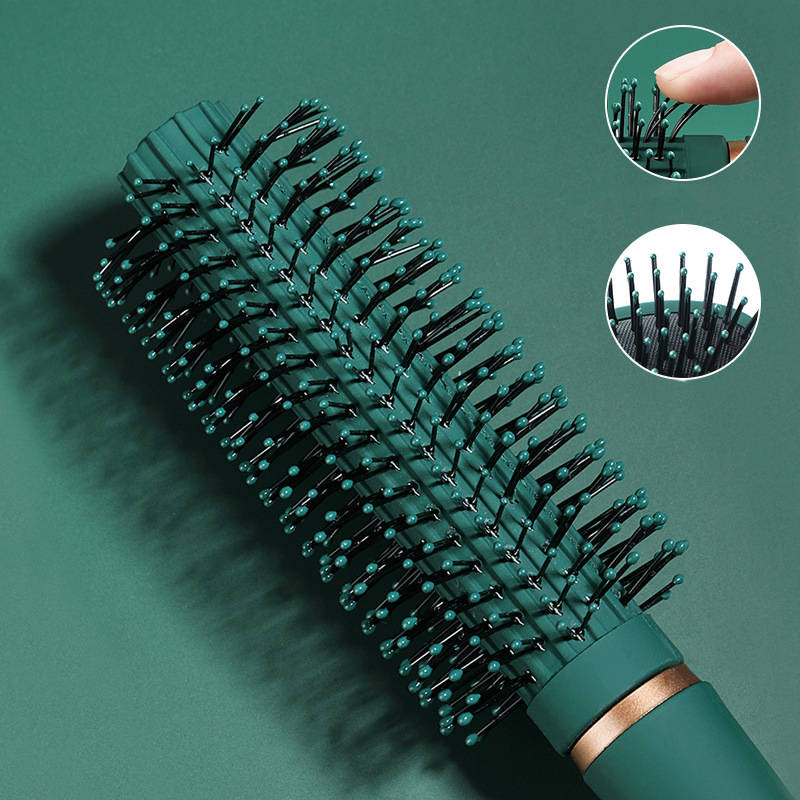 Beakey Round Hair Brush Roll Comb Anti Static Fashionable Massage Brush for All Hair Types Styling