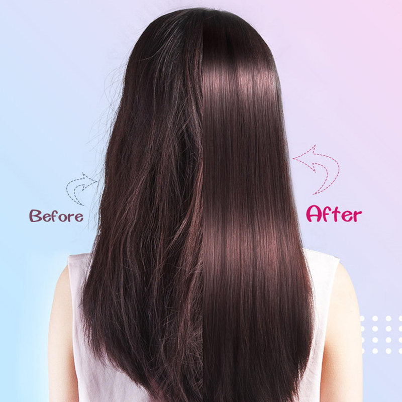 Beakey 3 in 1 Hot Air Styler 3 Gear Temperature Negative Ion Hair Dryer-Red