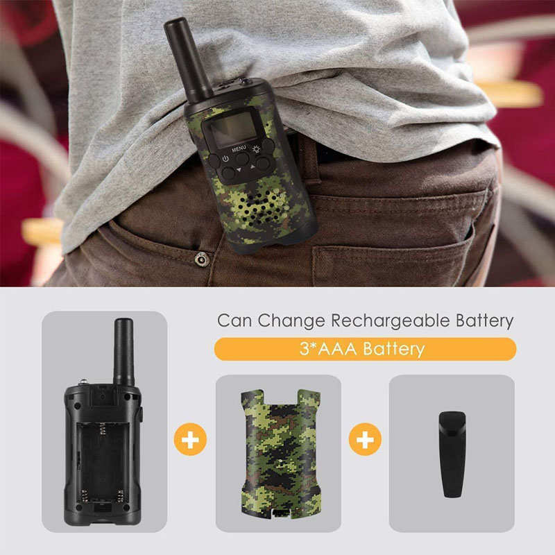 Beakey 2 Pcs Walkie Talkies for Kids 3 Miles Long Range fit Adventure Game
