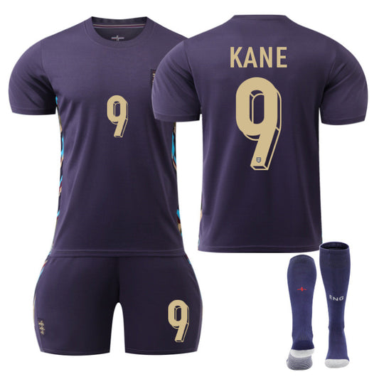 Beakey KANE #9 England Away Jersey Soccer Jersey Kit Football T-shirt Set for Adult Kids