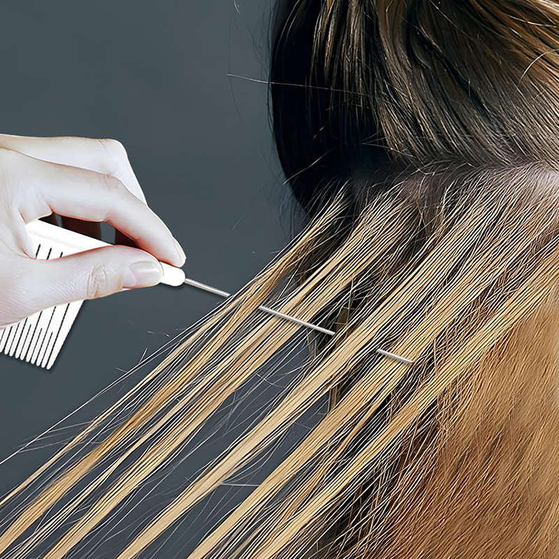 Beakey 2 Pcs Hair Highlight Comb with Rat Tail Ergonomic Design for Salon