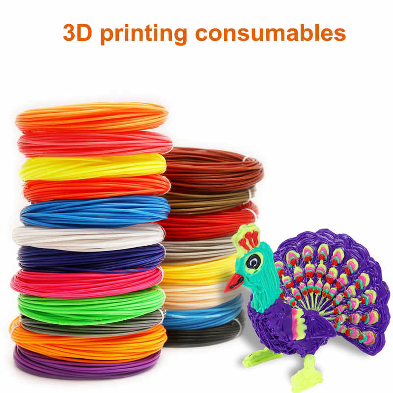 Beakey 50m 3D Printing Pen PCL Filament 1.75mm Each Color 5m Random Color 1