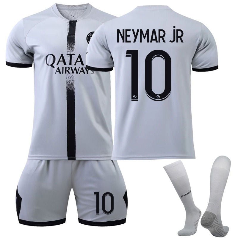 Beakey NEYMAR JR #10 Paris F.C Away Jersey 2022/23 Soccer Jersey Kit Football T-shirt Set For Adult Kids