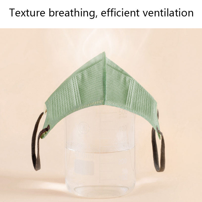 Beakey 3D Disposable Morandi Face Masks 50 Pcs for Party-Green