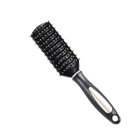 Beakey Wavy Comb Antistatic Hair Brush Ribs Pins Massage Brush for All Hair Types for Adults and Children