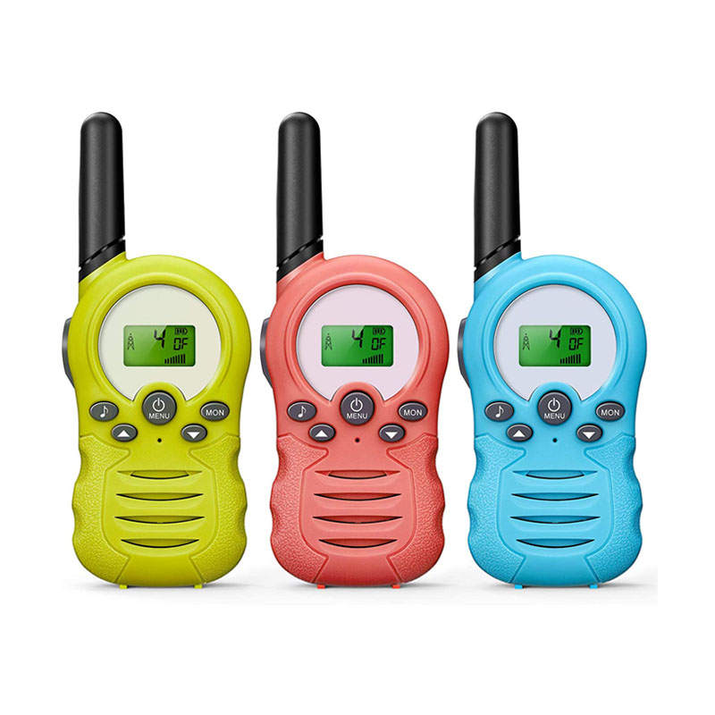 Beakey 3 Pcs Walkie Talkies for Kids 22 Channels Outdoor Adventure Gear
