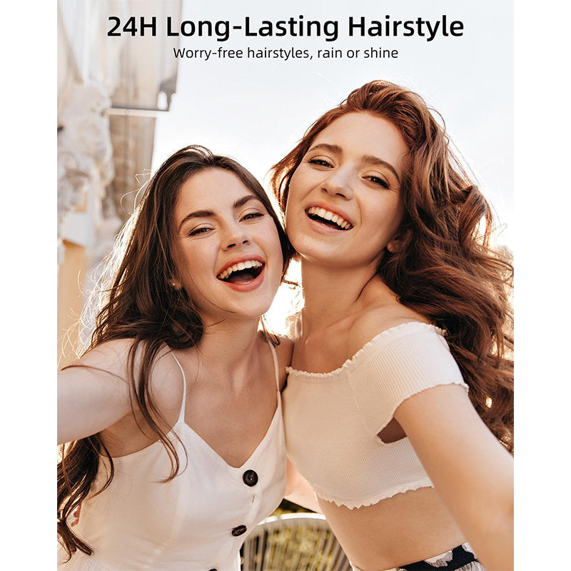 Beakey Blow Dryer Brush 1000W Adjustable Temps & Speed Anti Frizz-Gold