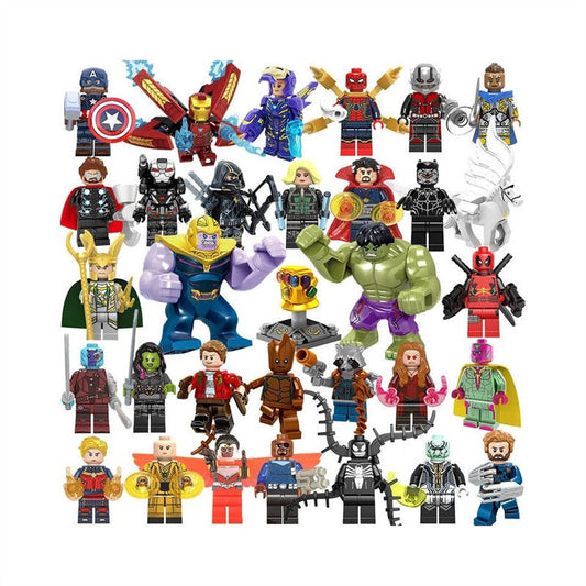 Beakey 32Pcs Minifigures Building Blocks Kit Action Figures Toys Gifts