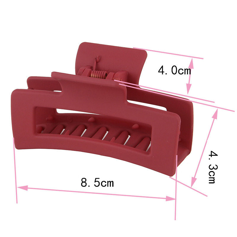 Beakey 10 Pcs Acrylic Hair Claw Clips for Thick Hair Strong Hold Perfect for Women-A