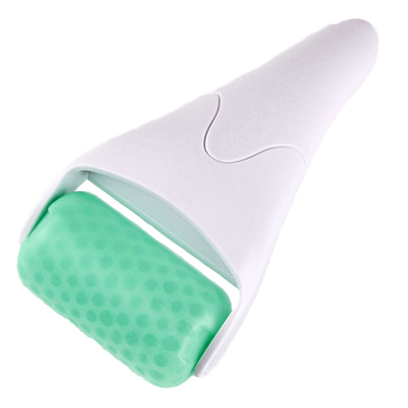 Beakey Ice Roller for Face Eyes Relief Puffiness Massager Roller-White/Green