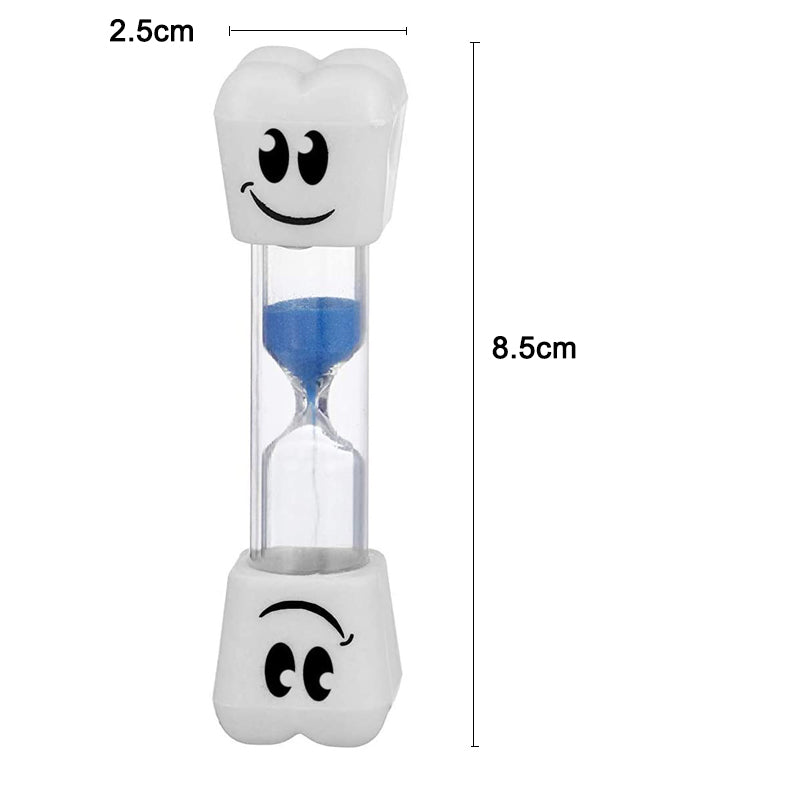 Beakey Smile Tooth 2 Minute Sand Timer-Pink/Green