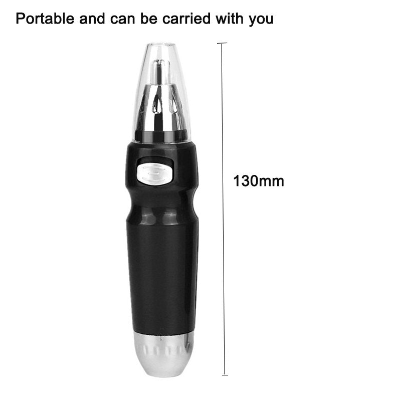 Beakey Portable Trimmer for Mens Ear And Nose Hair Safe And Painless-Blue