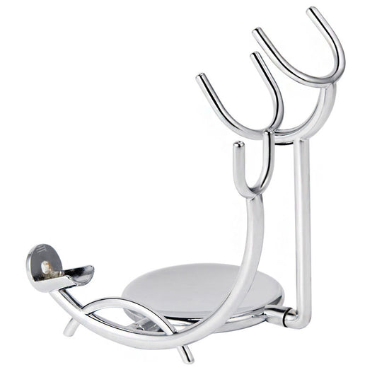 Beakey Shaving Razor and Brush Stand Universal Holder for Safety Razor Storage-2