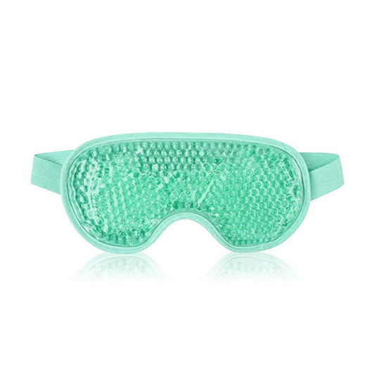 Beakey Reusable Gel Sleeping Ice Eye Mask for Headache Stress Relief-Green